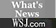 Wall Street Journal What's News