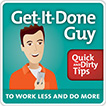 Get-It-Done Guy's Quick and Dirty Tips to Work Less and Do More Logo