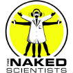 - The Naked Scientists Podcast - Stripping Down Science Logo